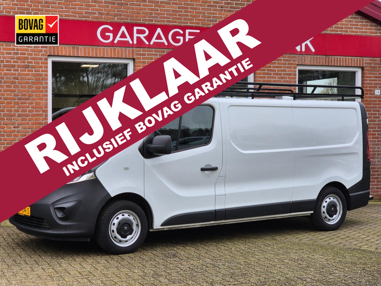 Opel Vivaro - 1.6 CDTI L2H1 Edition EcoFlex 125PK 5drs airco, cruise, trekhaak, imperiaal, alarm RIJKLAA - AutoWereld.nl