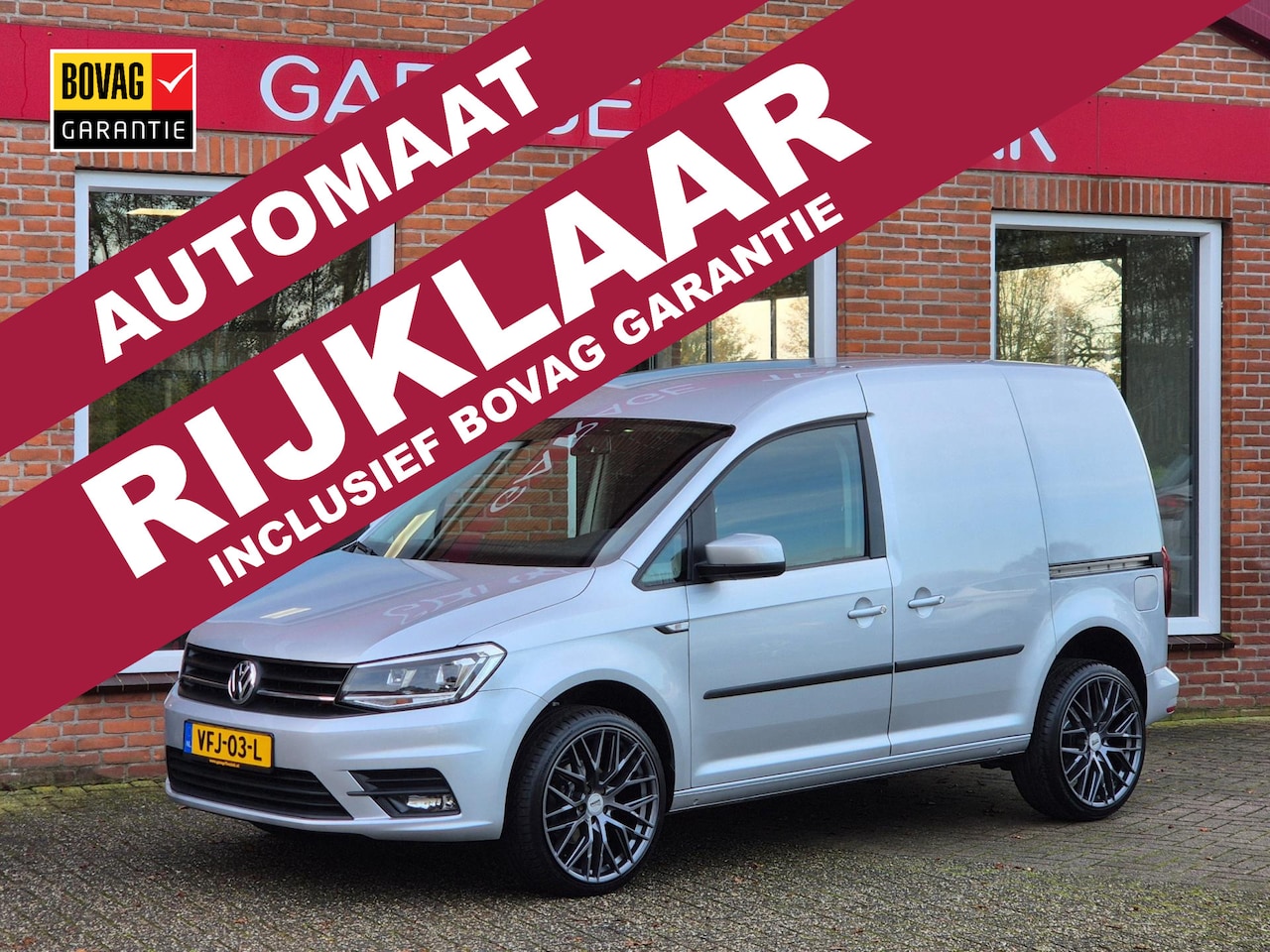 Volkswagen Caddy - 2.0 TDI L1H1 BMT Highline 102Pk 5drs clima, cruise, navi, trekhaak RIJKLAAR - AutoWereld.nl