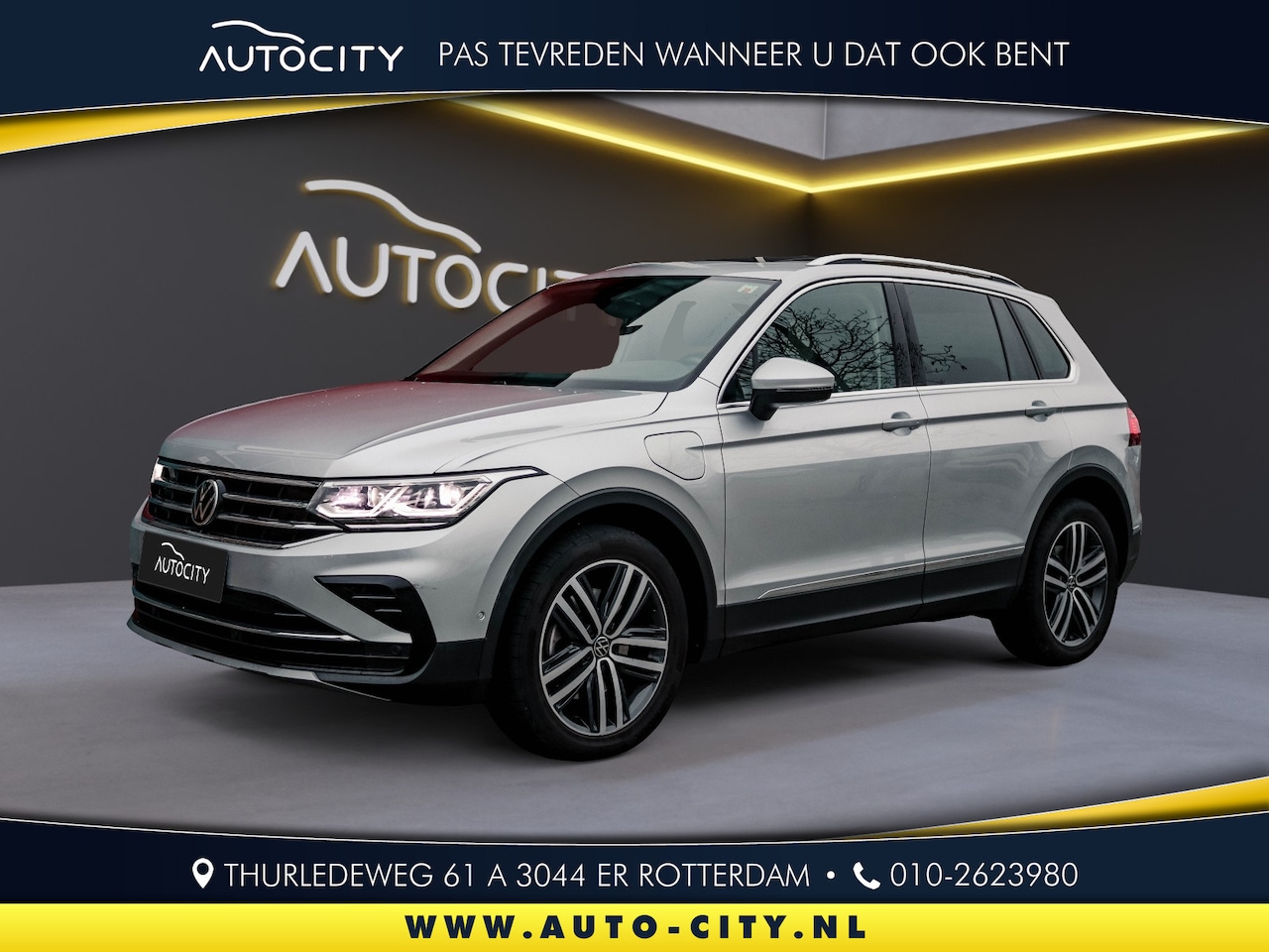 Volkswagen Tiguan - 1.4 TSI eHybrid Elegance l Pano l Camera l Keyless l IQ LIGHTS - AutoWereld.nl