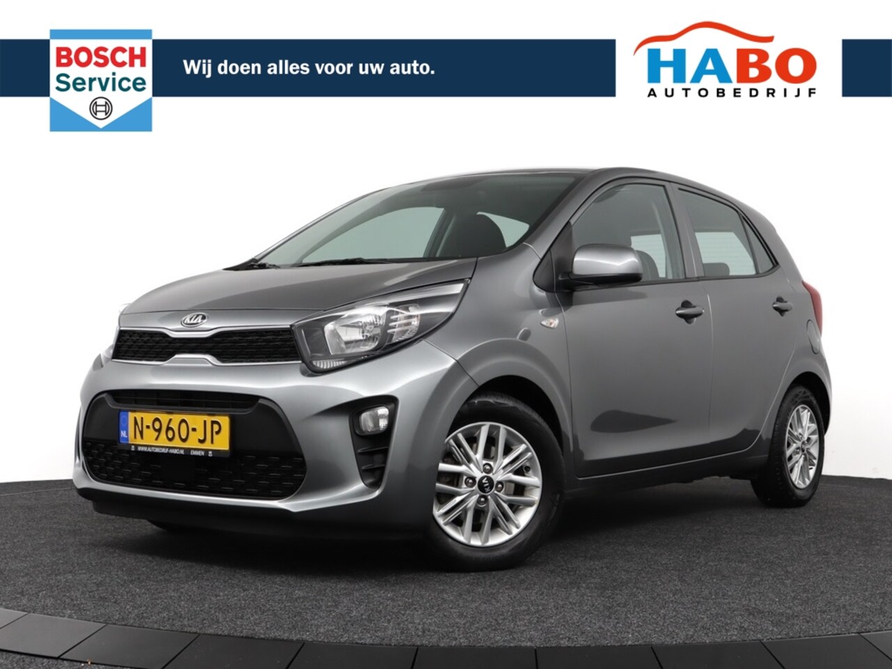 Kia Picanto - 1.0 DPI DYNAMICLINE 5Z AUTOMAAT AC/CRUISE/APPLE.CARPLAY/CAMERA/LMV/13.000KM!! - AutoWereld.nl