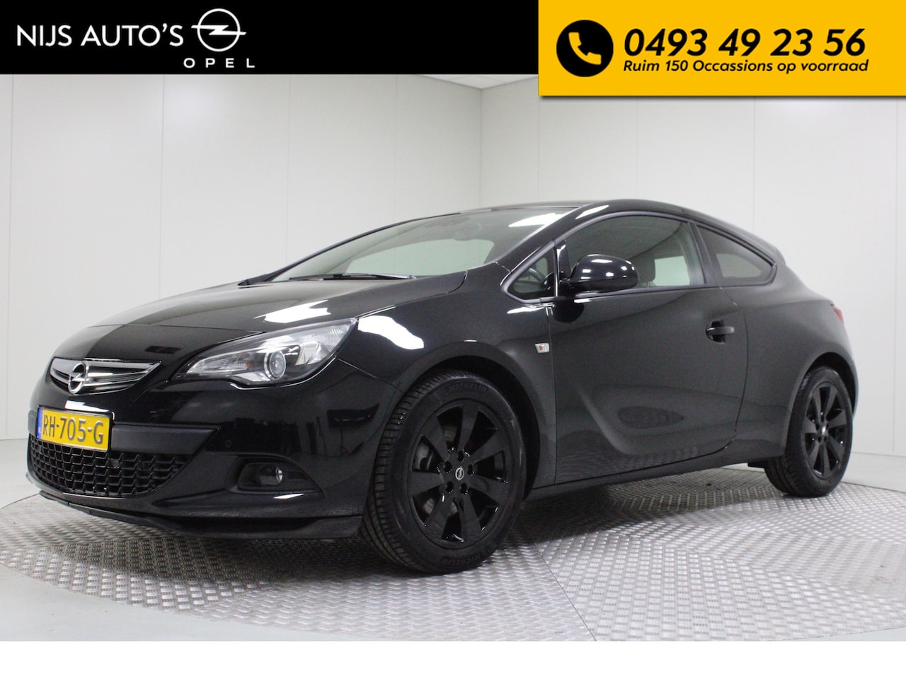 Opel Astra GTC - 1.4 Turbo Sport | dealer onderhouden | navigatie | climate | bluetooth | pdc v/a | cruise - AutoWereld.nl