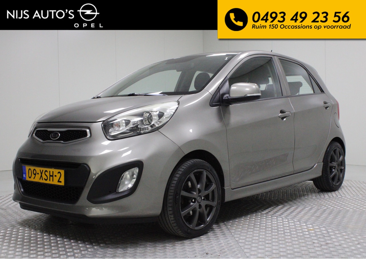 Kia Picanto - 1.2 CVVT ISG Plus Pack | sterke 120 pk motor | airco | radio cd | 4x elektr. ramen en spie - AutoWereld.nl