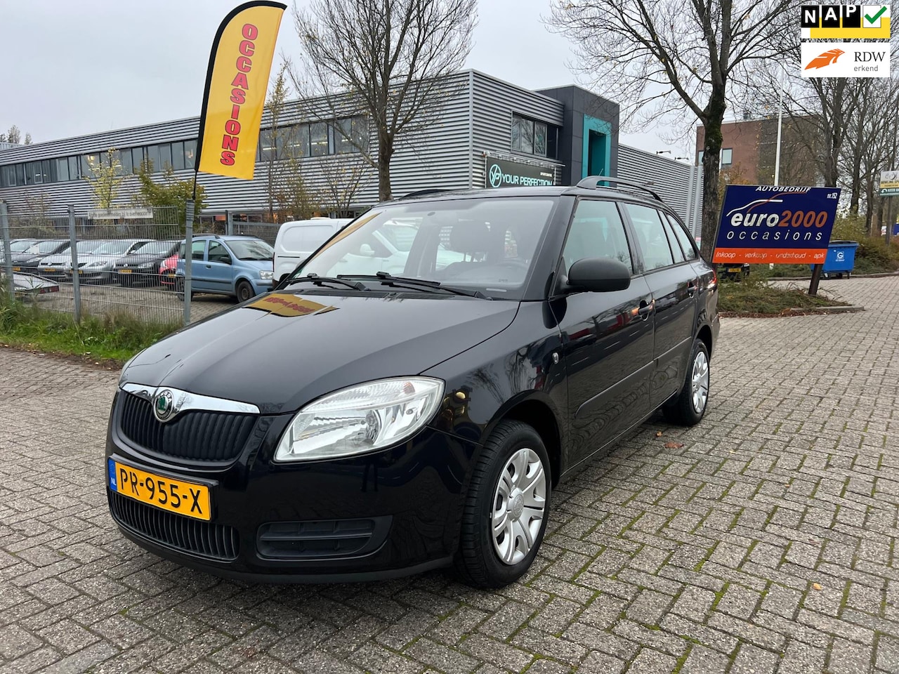 Skoda Fabia Combi - 1.2-12V Classic|Airco|Elektr ramen| Nette staat| - AutoWereld.nl