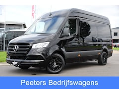 Mercedes-Benz Sprinter - 317 1.9 CDI L2H2 RWD Black Edition Camera, LED, Carplay, 2 x Schuifdeur, Stoelverwarming,