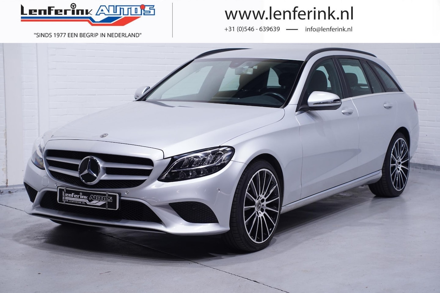 Mercedes-Benz C-klasse - C 180 CDi Business Line Navi-full-map sportstoelen full-led 19-inch climate-controlle stoe - AutoWereld.nl