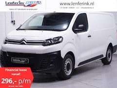 Citroën Jumpy - 2.0 HDI 122 pk L3 XL Navi, va 296, - p/mnd Airco, Cruise Control, Laadruimte Pakket, 3-Zit