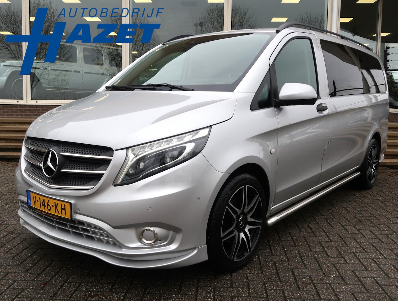 Mercedes-Benz Vito - 114 CDI AUT. DUBBEL CABINE AMG SPORT + LED / 19 INCH / CLIMATE / NAVI / TREKHAAK - AutoWereld.nl