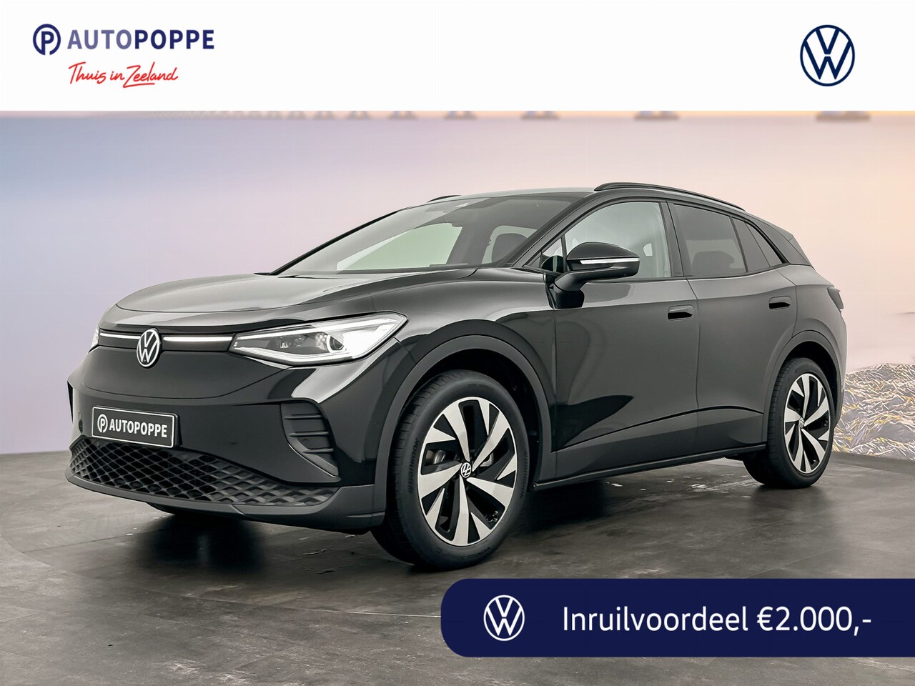 Volkswagen ID.4 - 77kWh 286 1AT Pro Oranje Edition | 'App-Connect' draadloze smartphone integratie | Achterb - AutoWereld.nl