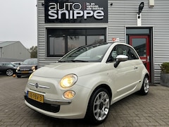 Fiat 500 - 1.2 Lounge -AUTOMAAT-PARELMOER WIT-VOLLEDER-PANORAMADAK-LICHTMETALEN VELGEN-ORIGINEEL NEDE