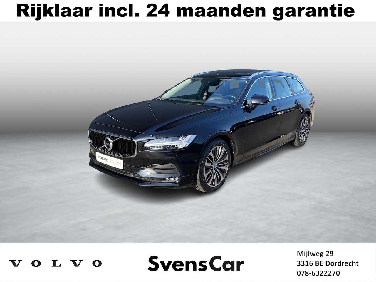 Volvo V90 - T4 Business Luxury+ | Panorama-Dak | Camera achter | Stoel verwarming | - AutoWereld.nl