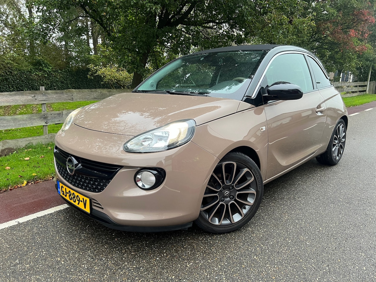 Opel ADAM - 1.0 Turbo Glam Leder Clima Cabrio - AutoWereld.nl