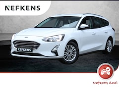 Ford Focus - 125pk E.B. Titanium (1ste eig./Electr.klep/HUD/T.haak/Winterpakket/Camera/NAV.)