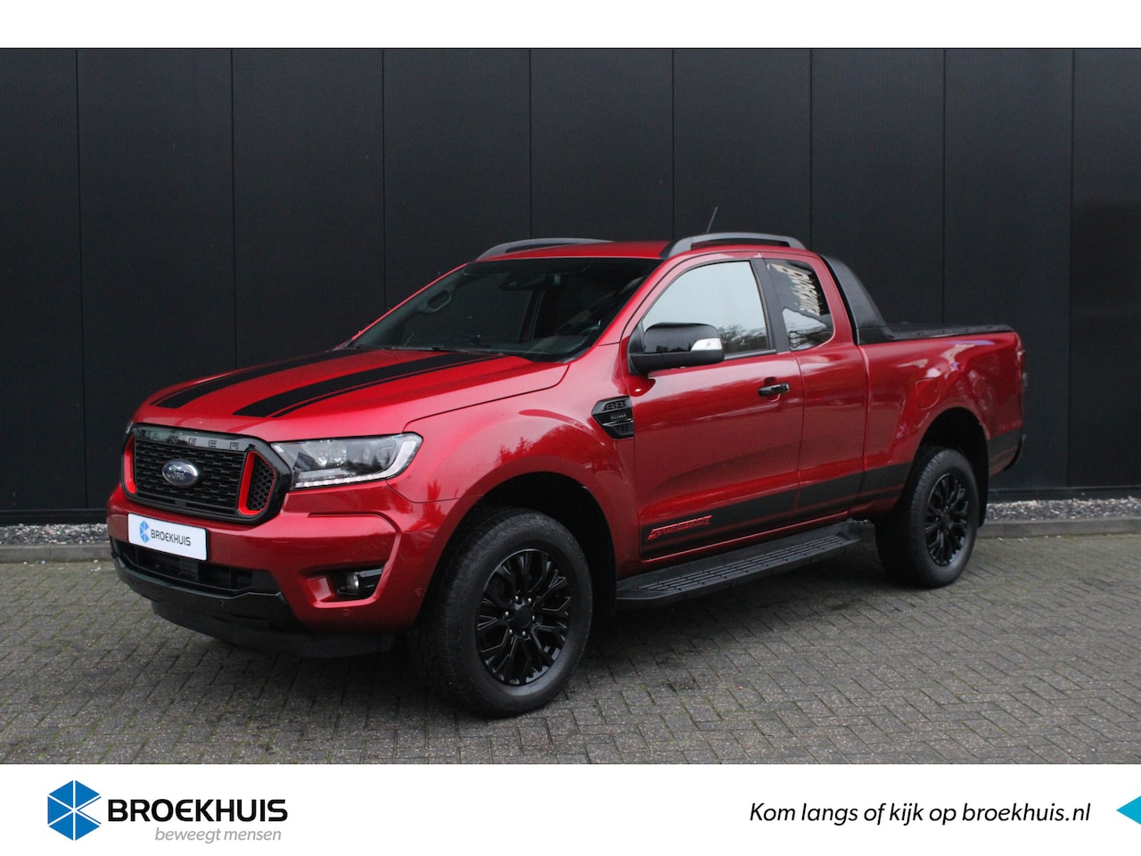 Ford Ranger - Stromtrack Wildtrack Super Cab 2.0 EB Automaat 213 pk | Rollertop | Stoelverwarming | Came - AutoWereld.nl