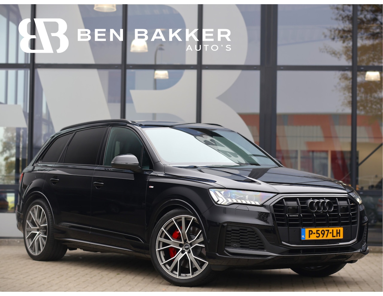 Audi Q7 - 60 TFSI e quattro Competition 455PK *Luchtvering*B&O*Massage*Haak* - AutoWereld.nl