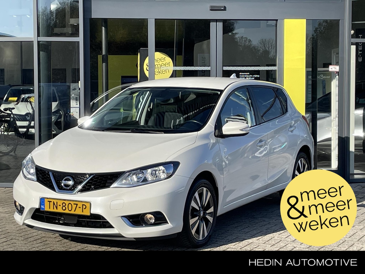 Nissan Pulsar - 1.2 DIG-T N-Connecta Automaat | Climate Control | Lederen Bekleding | Lichtmetalen velgen - AutoWereld.nl