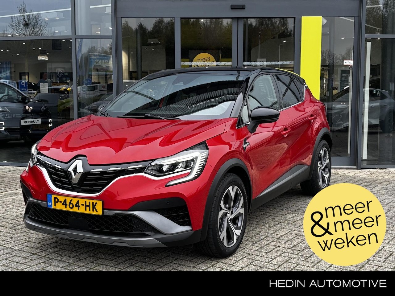 Renault Captur - 1.6 E-Tech Hybrid 145 R.S. Line Achteruitrijcamera | Parkeersensoren | Climate Control | L - AutoWereld.nl