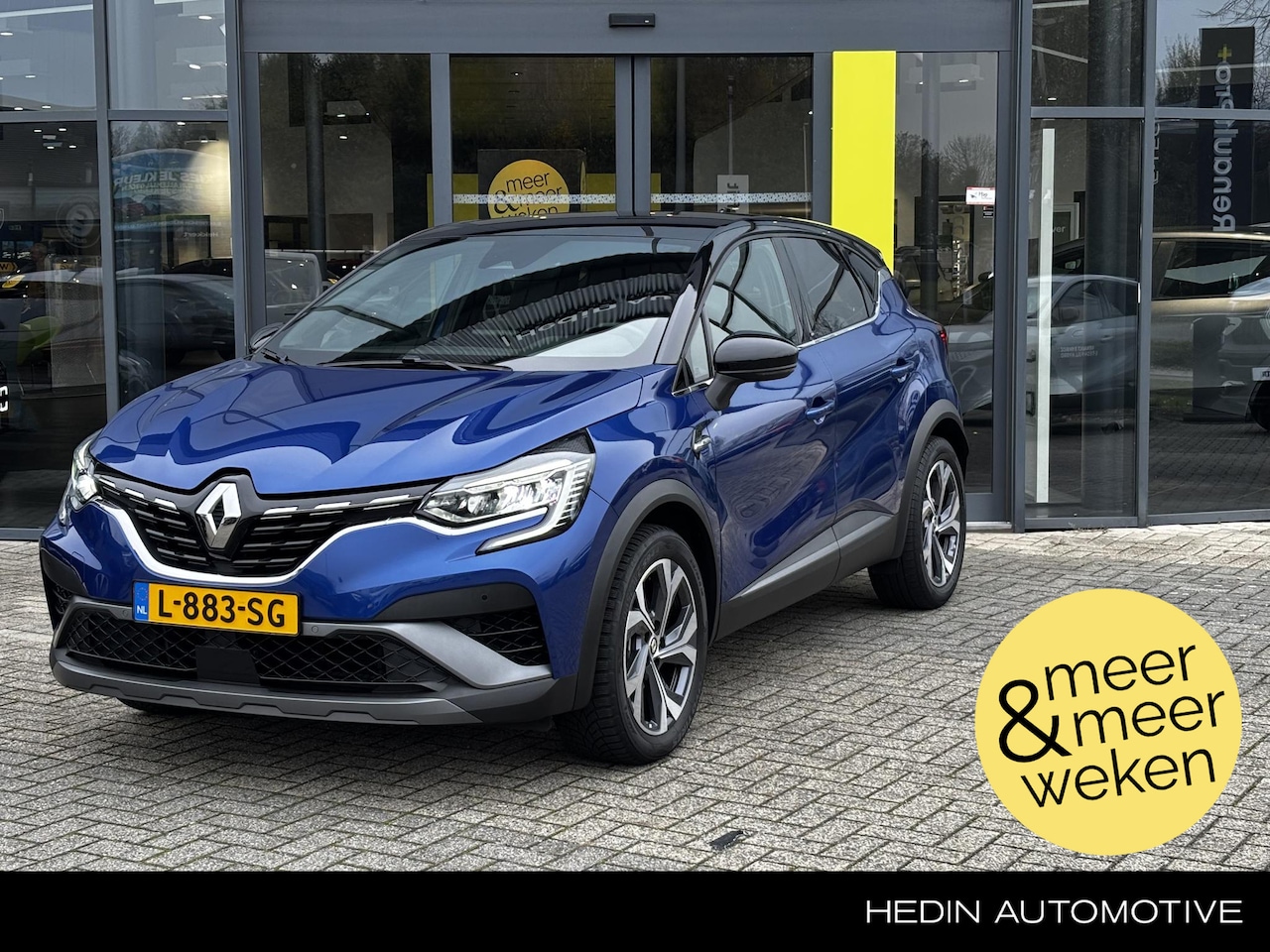 Renault Captur - 1.6 E-Tech Hybrid 145 R.S. Line Apple carplay/android auto | Lichtmetalen velgen | Navigat - AutoWereld.nl