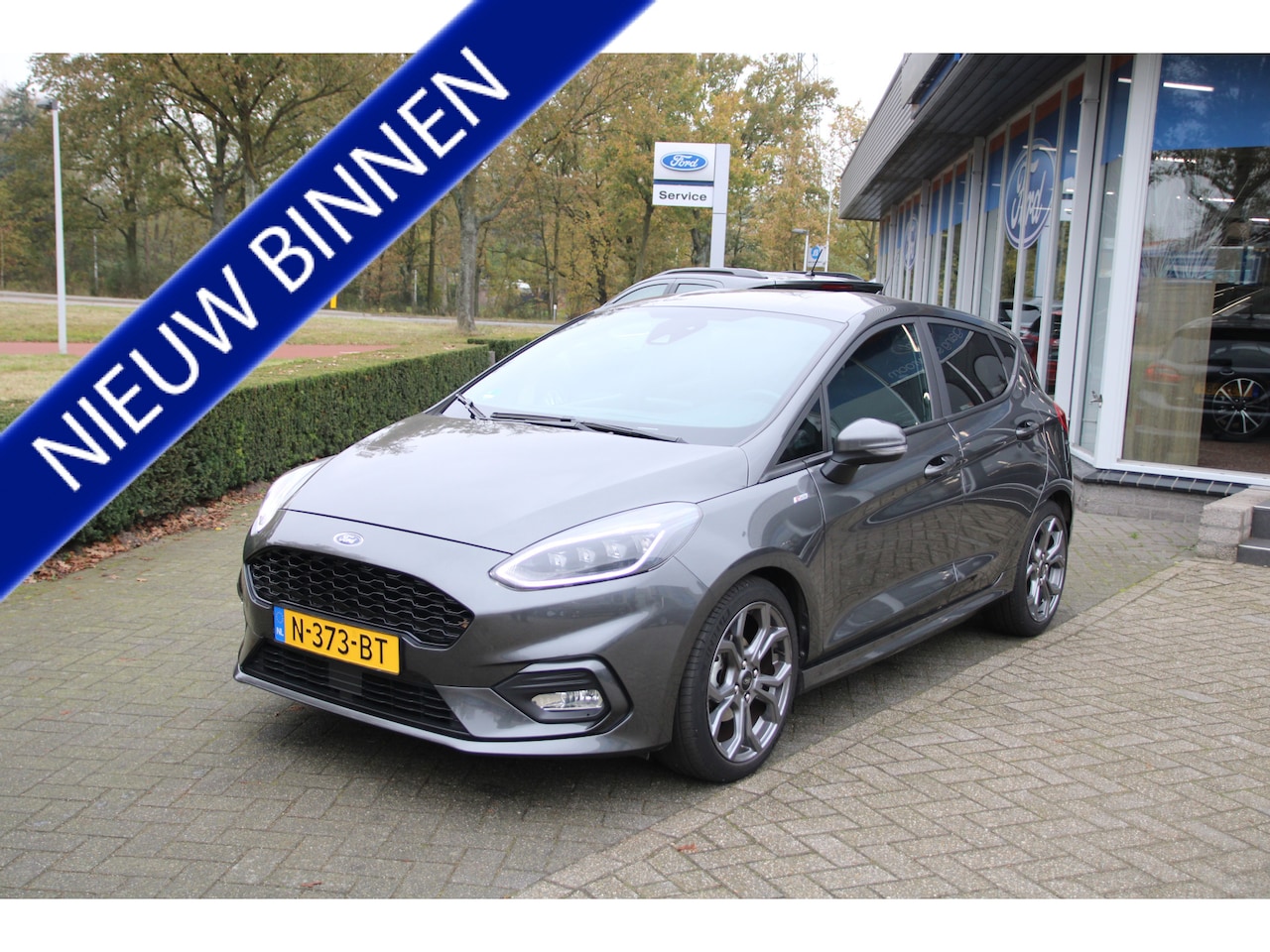 Ford Fiesta - 1.0 EcoBoost Hybrid ST-Line X 125PK NAVI  B&O AUDIO WINTER PACK KEYLES - AutoWereld.nl