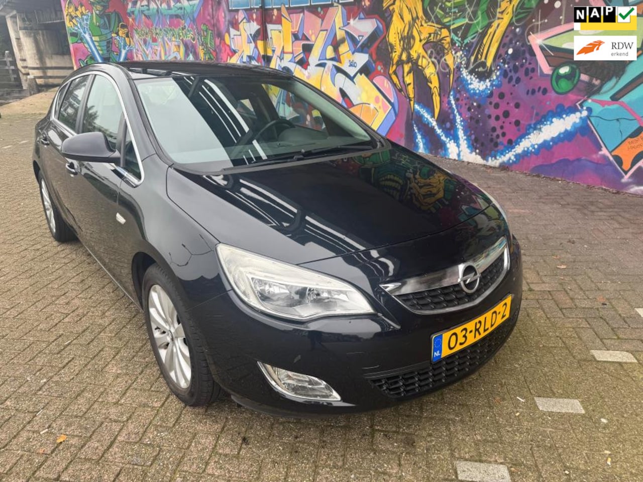 Opel Astra - 1.4 Turbo Cosmo navigatie airco sport velgen perfect rijdende auto elektrische ramen cv ap - AutoWereld.nl