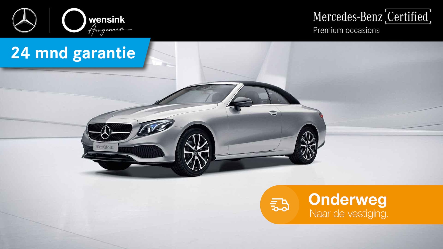 Mercedes-Benz E-klasse Cabrio - 200 Premium | Night | Nappaleder | Headup | Multibeam | AGILITY CONTROL | - AutoWereld.nl