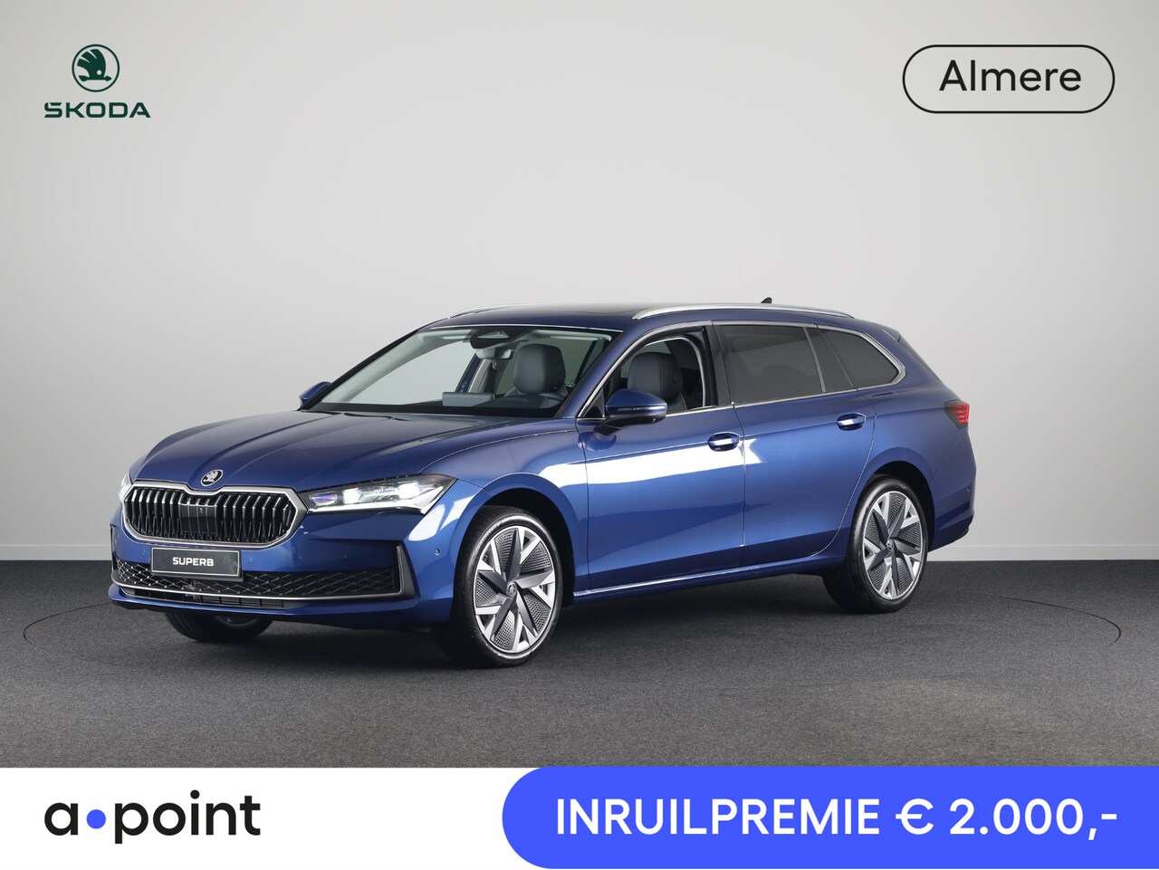 Skoda Superb Combi - First Edition 1.5 m-HEV 150 pk TSI e-TEC | 19 inch | Lounge Interieur | Panoramadak | Led - AutoWereld.nl