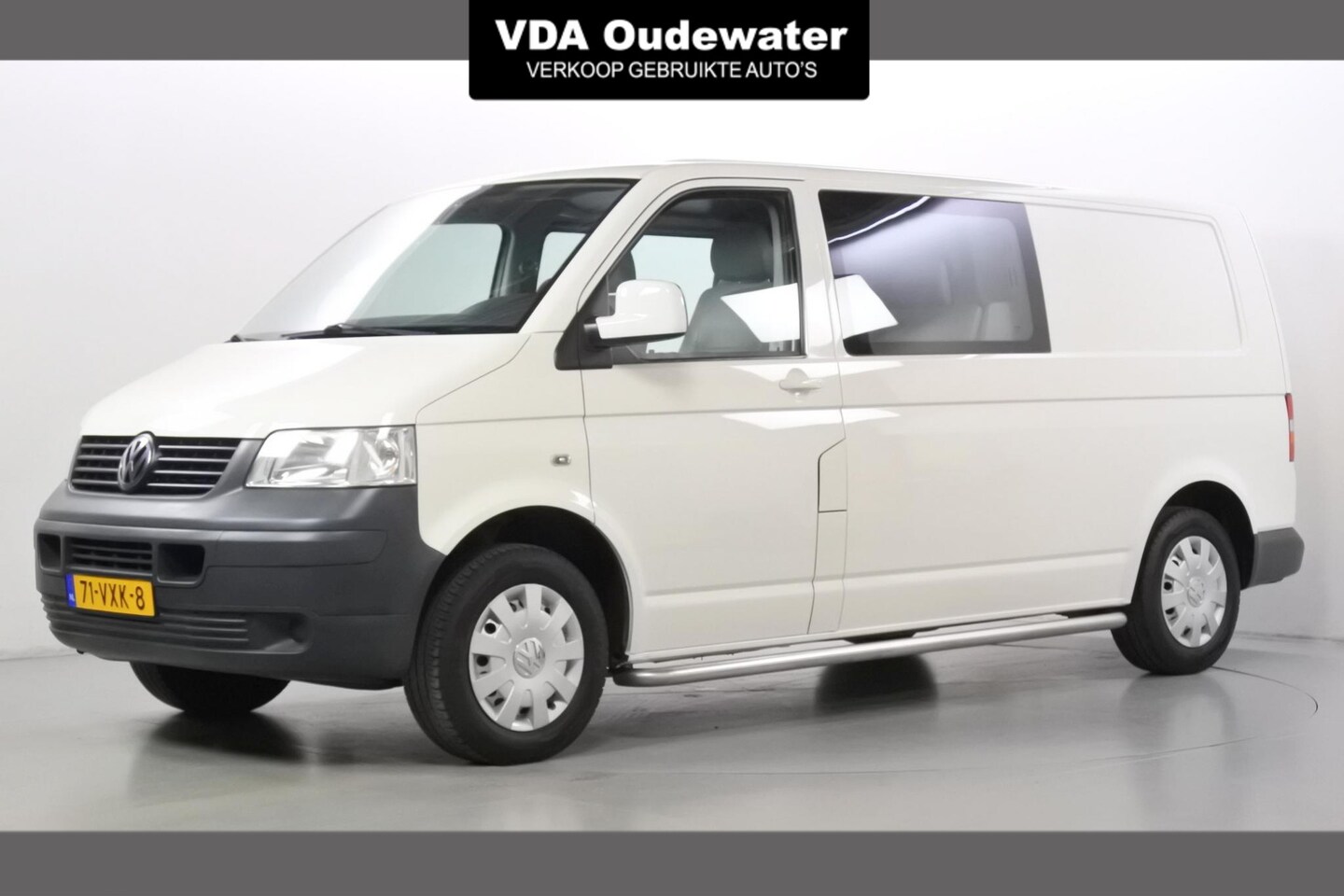 Volkswagen Transporter - L2H1 2.5 TDi 340 D/C Nette Youngtimer - AutoWereld.nl