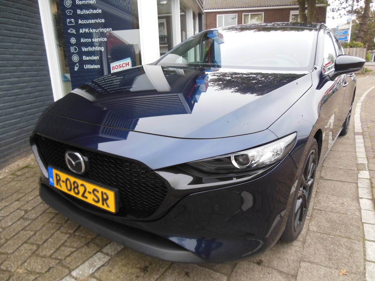 Mazda 3 Sport - 2.0 e-SkyActiv-G M Hybrid 150 Sportive 12 maanden Bovag garantie automaat navi/carplay/and - AutoWereld.nl