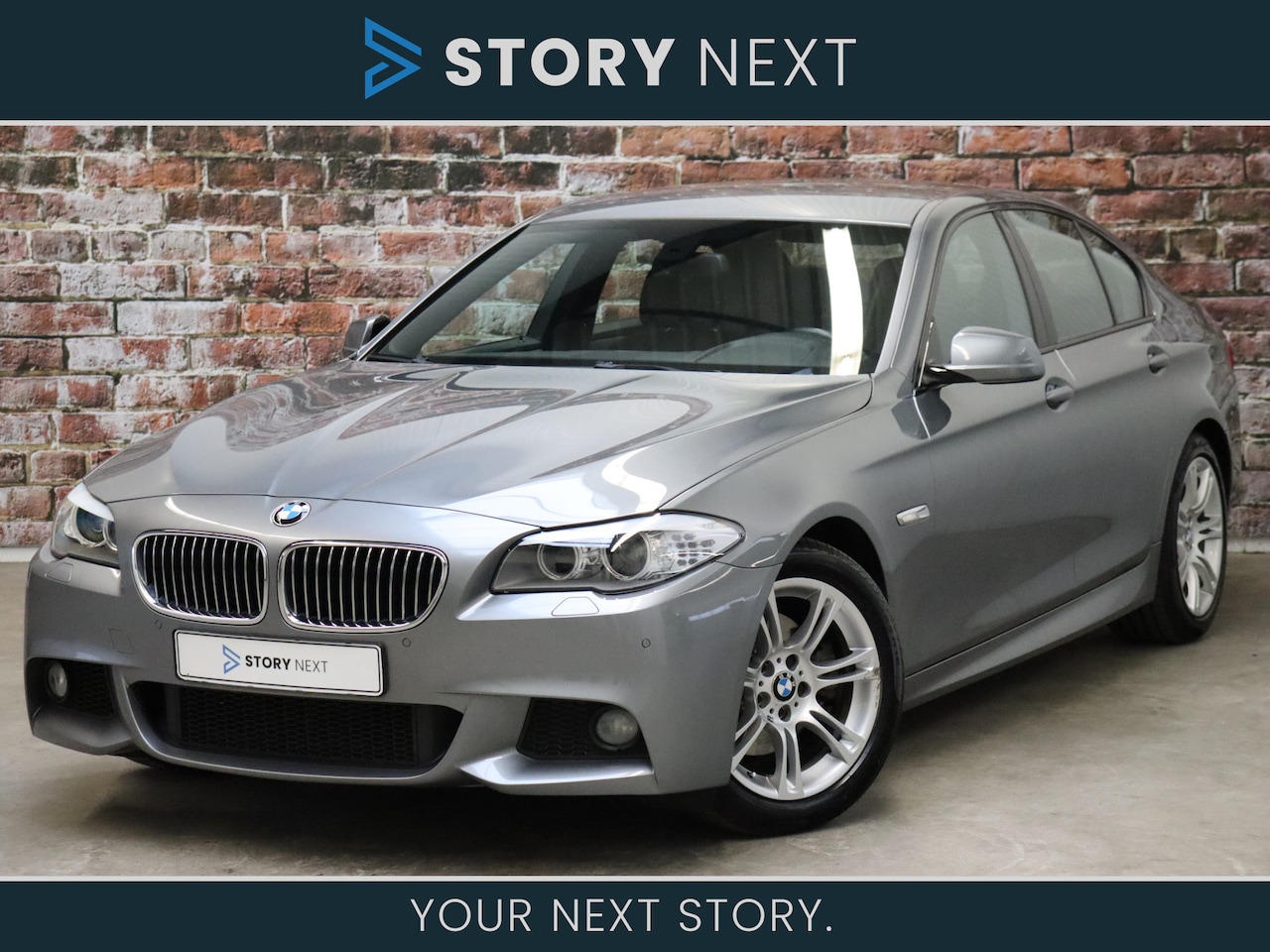 BMW 5-serie - Sedan 520i Executive M Sport / Navigatie / Sportstoelen / Parkeersensoren voor+achter / Ai - AutoWereld.nl