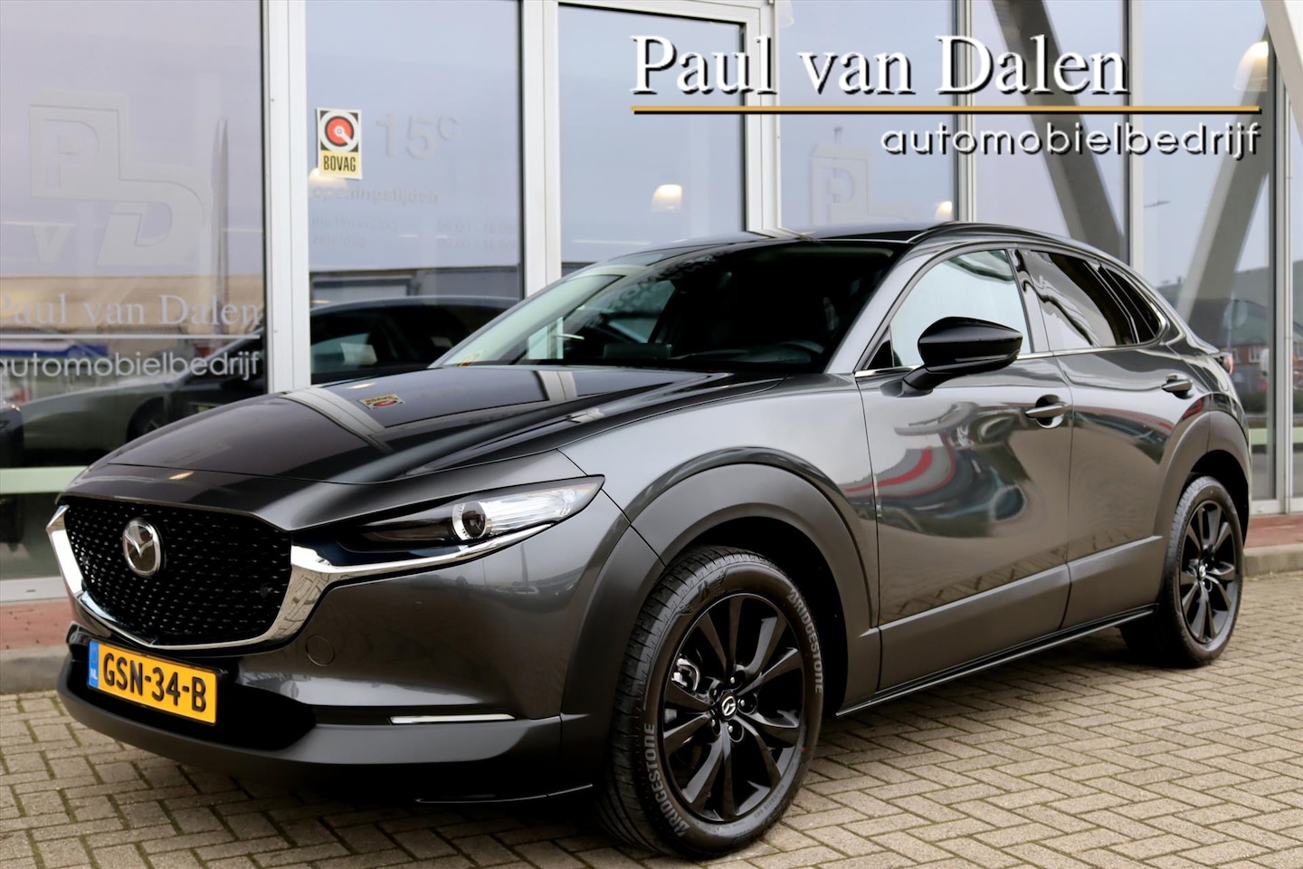 Mazda CX-30 - 2.0 e-SKYACTIVE-G 150PK M-HYBRID AUTOMAAT SPORTIVE Navi | Head Up | Clima | Camera | Adapt - AutoWereld.nl