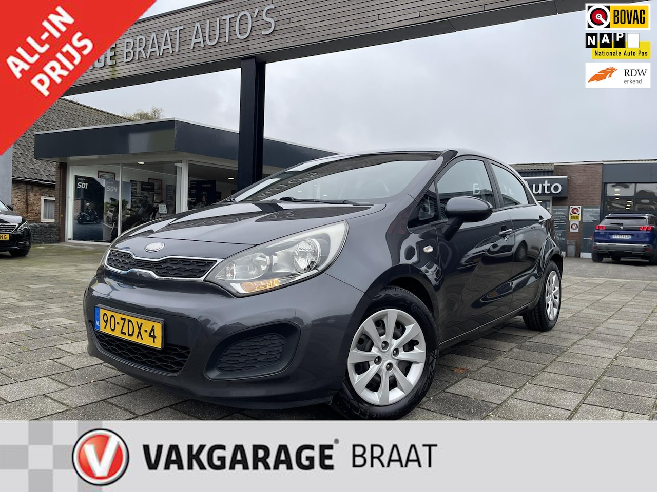 Kia Rio - 1.2 l AIRCO l PARK. SENS. l ELEK. RAMEN l RIJKLAAR! - AutoWereld.nl