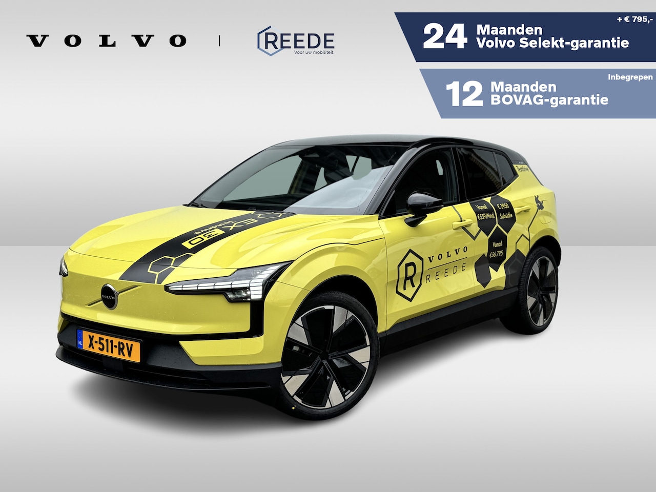 Volvo EX30 - Single Motor Extended Range Plus 69 kWh Pine Interieur | Getint glas | 20'' . - AutoWereld.nl