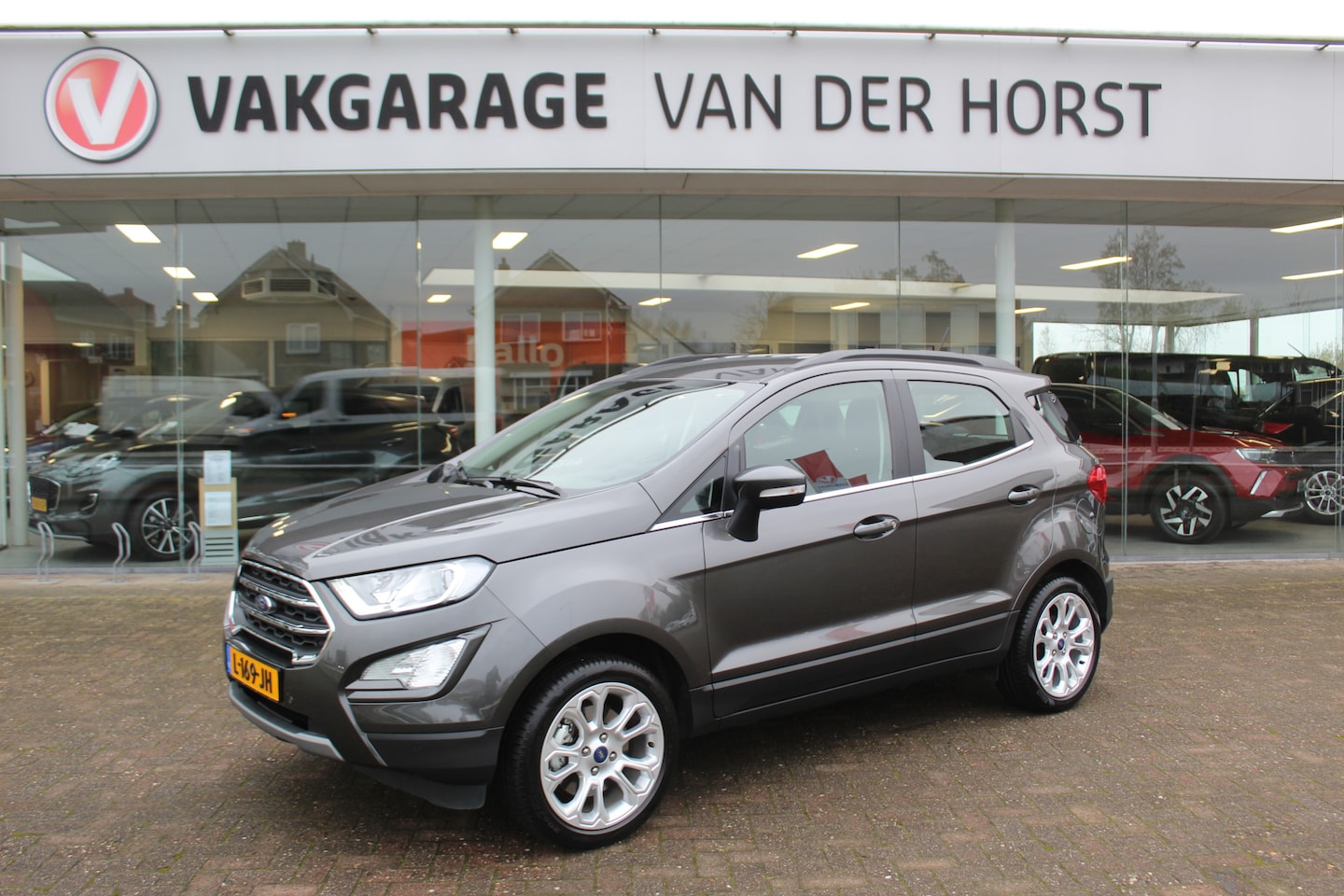 Ford EcoSport - 1.0 EcoBoost Titanium 125pk 1eigenaar slechts 16266km nap Climate control , cruise control - AutoWereld.nl