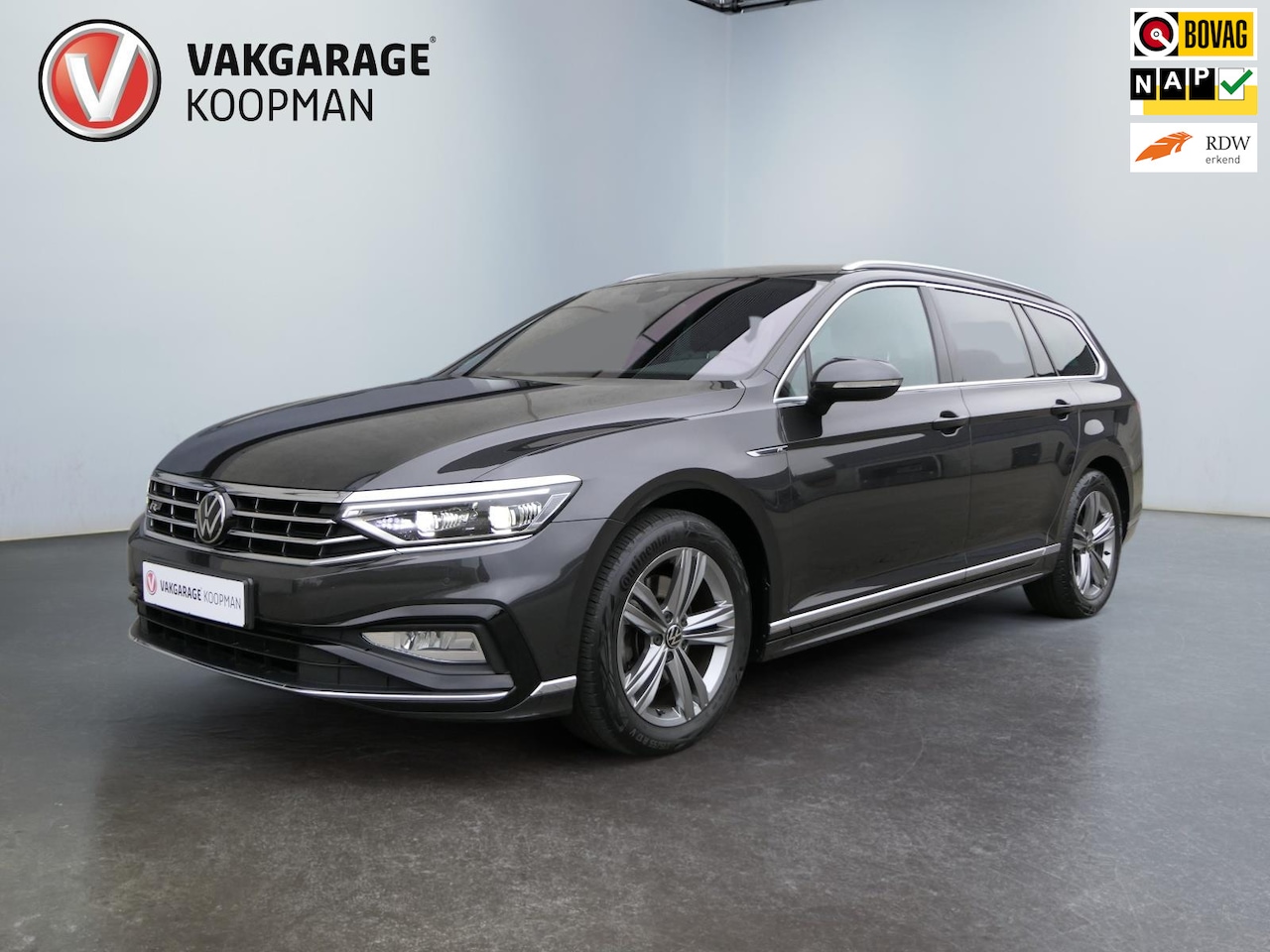 Volkswagen Passat Variant - 1.5 TSI 2X R-Line Business + Automaat/Adap. Cruise/Camera/Lane Assist/Keyless. - AutoWereld.nl