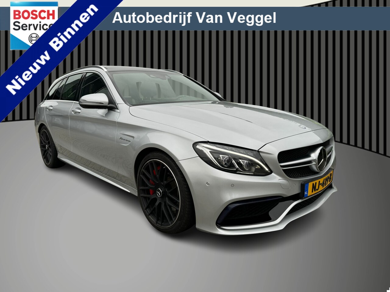 Mercedes-Benz C-klasse Estate - AMG 63 S Pano, Leer, Navi, Cruise - AutoWereld.nl