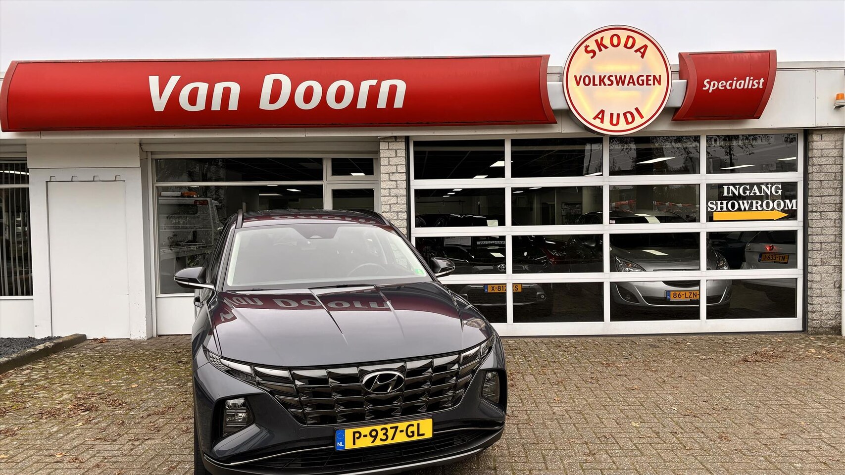 Hyundai Tucson - 1.6 T-GDi HEV 230pk Aut. i-Motion camera navigatie trekgewicht 1650 - AutoWereld.nl