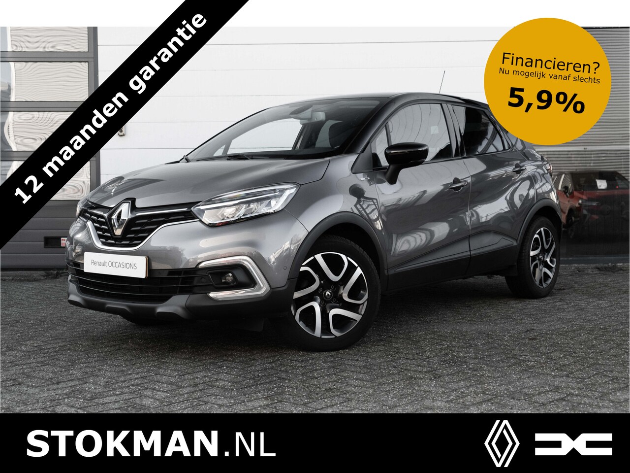 Renault Captur - 0.9 TCe Bose | Trekhaak | Bose geluid | ECC | NAVI | LM Velgen 17 " - AutoWereld.nl