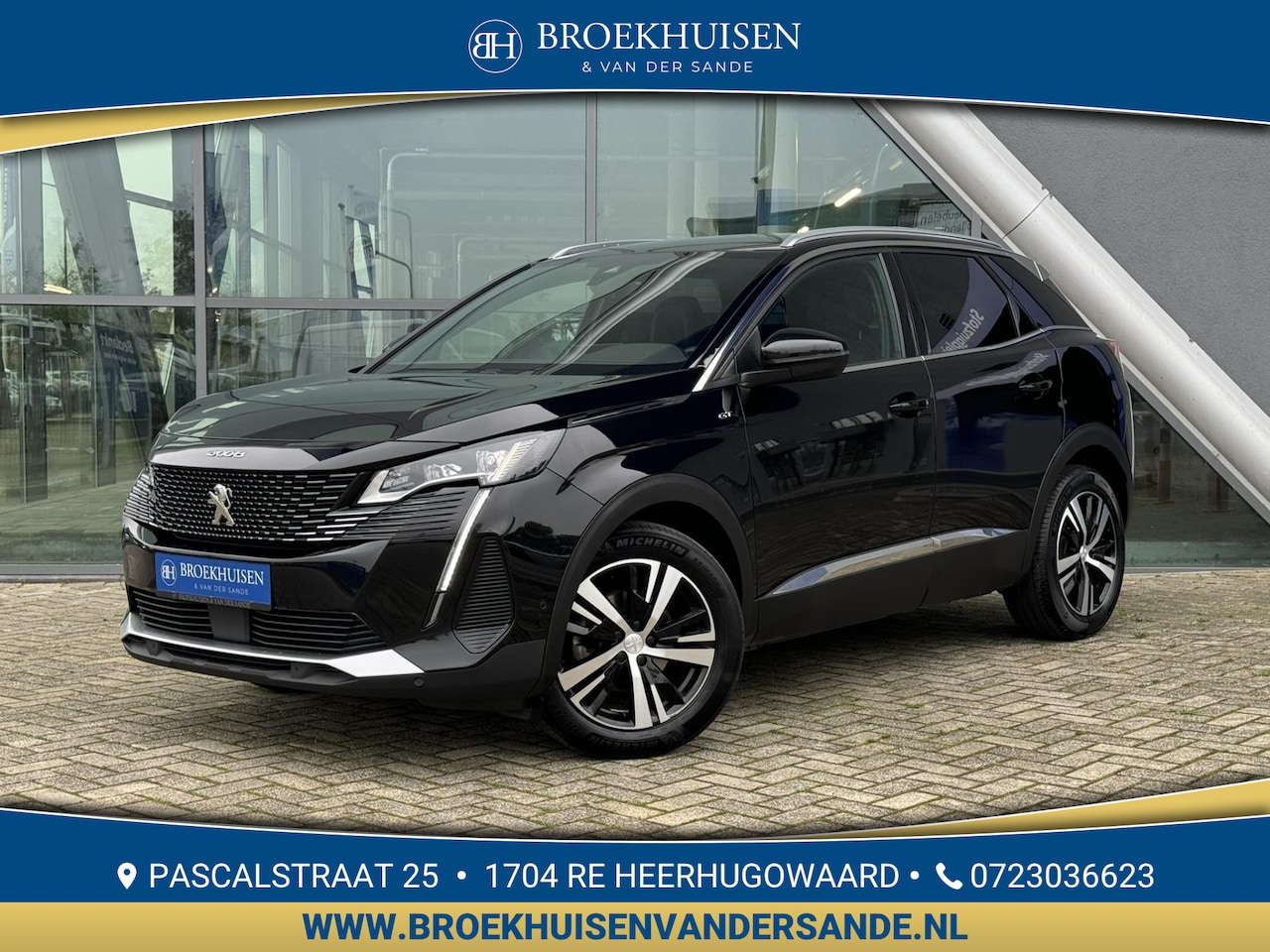 Peugeot 3008 - 1.2 PureTech GT 131pk Automaat / Camera / Stoelverwarming / Zwarte hemel - AutoWereld.nl