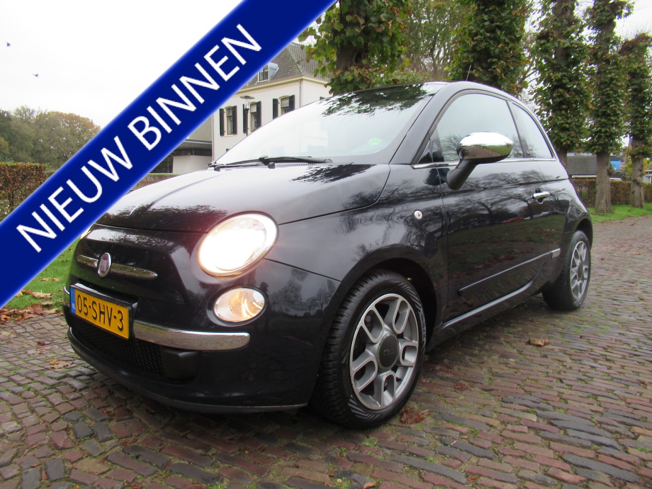 Fiat 500 - 0.9 TwinAir Lounge Airco Panoramadak Stuurbekrachtiging Lm Velgen ***Dealer Onderhouden*** - AutoWereld.nl