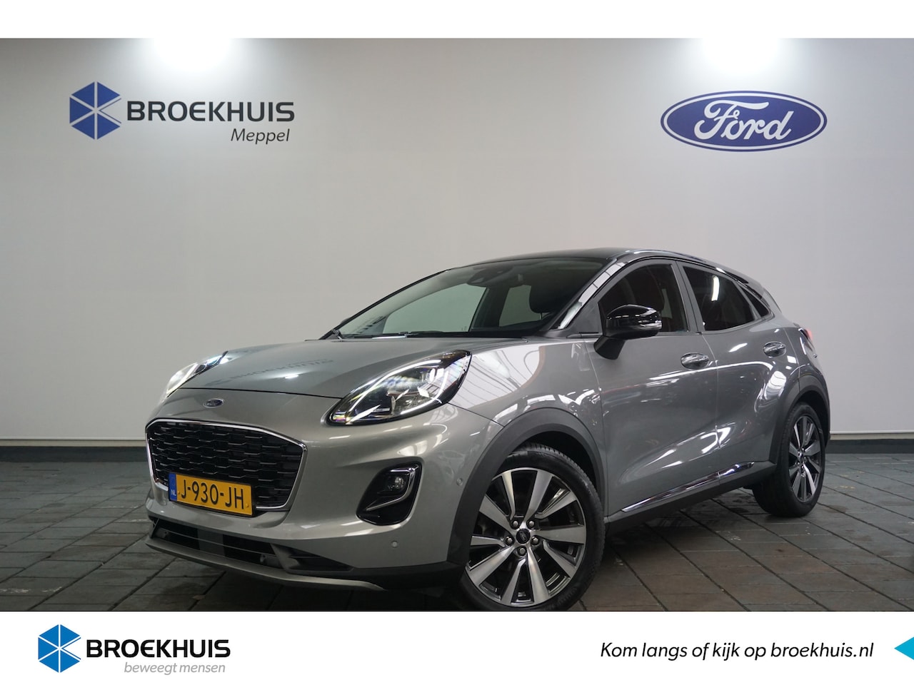 Ford Puma - 1.0 EcoBoost Hybrid Titanium X | Winter Pakket | Camera | Adaptive Cruise | BLIS | - AutoWereld.nl