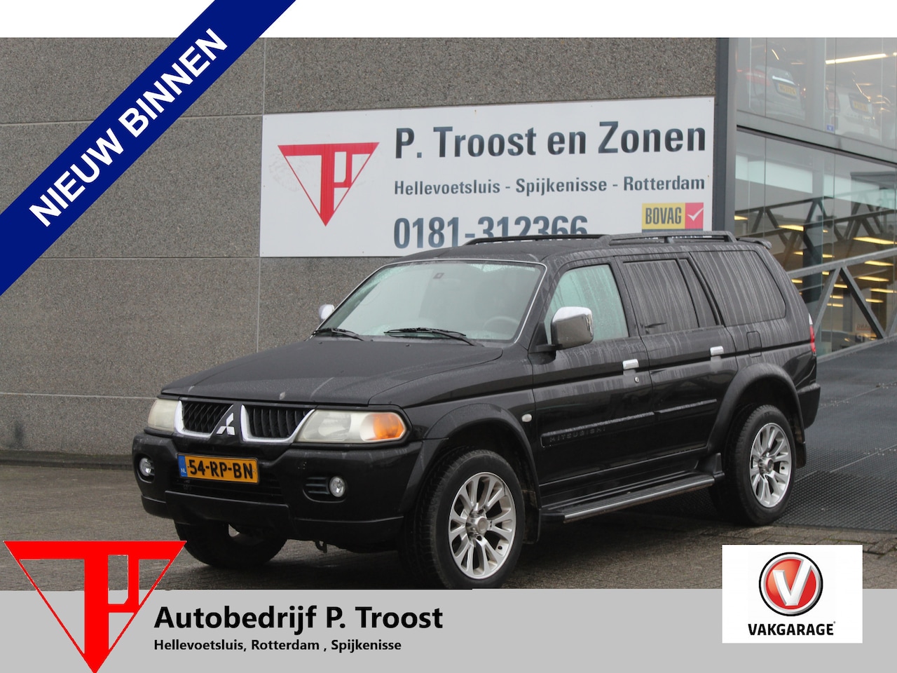 Mitsubishi Pajero Sport - 3.0 V6 Intense Automaat ZO MEENEMEN/HANDELSPRIJS 4X4 APK 06-2025 2800KG trekgewicht/Origin - AutoWereld.nl