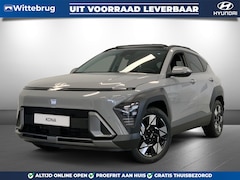 Hyundai Kona - 1.6 GDI HEV Premium Sky Hybride Automaat met Glazen Panoramadak, Lederen Bekleding en Navi