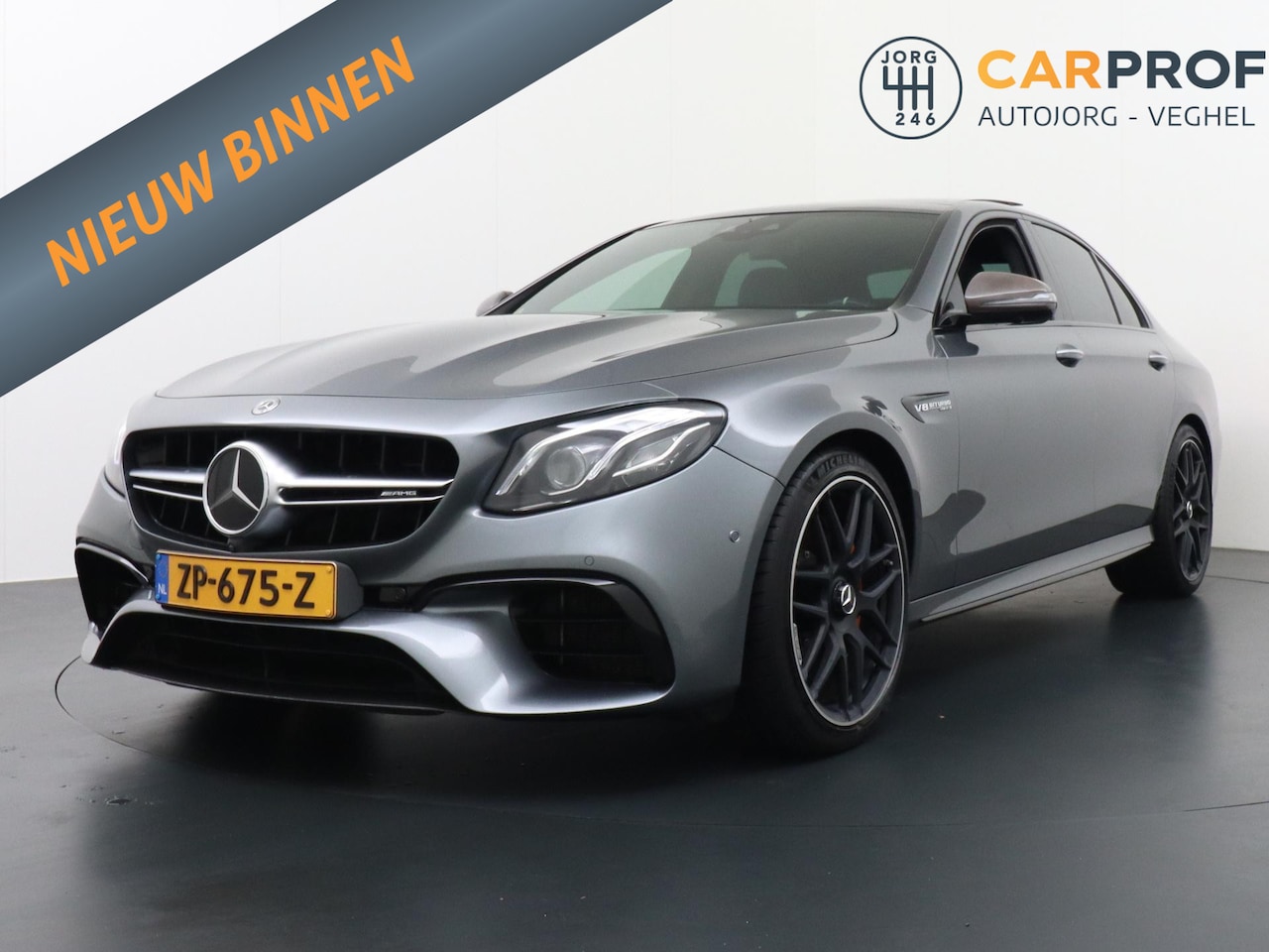 Mercedes-Benz E-klasse - AMG 63 S 4MATIC Premium Akrapovic Burmester Panoramadak - AutoWereld.nl