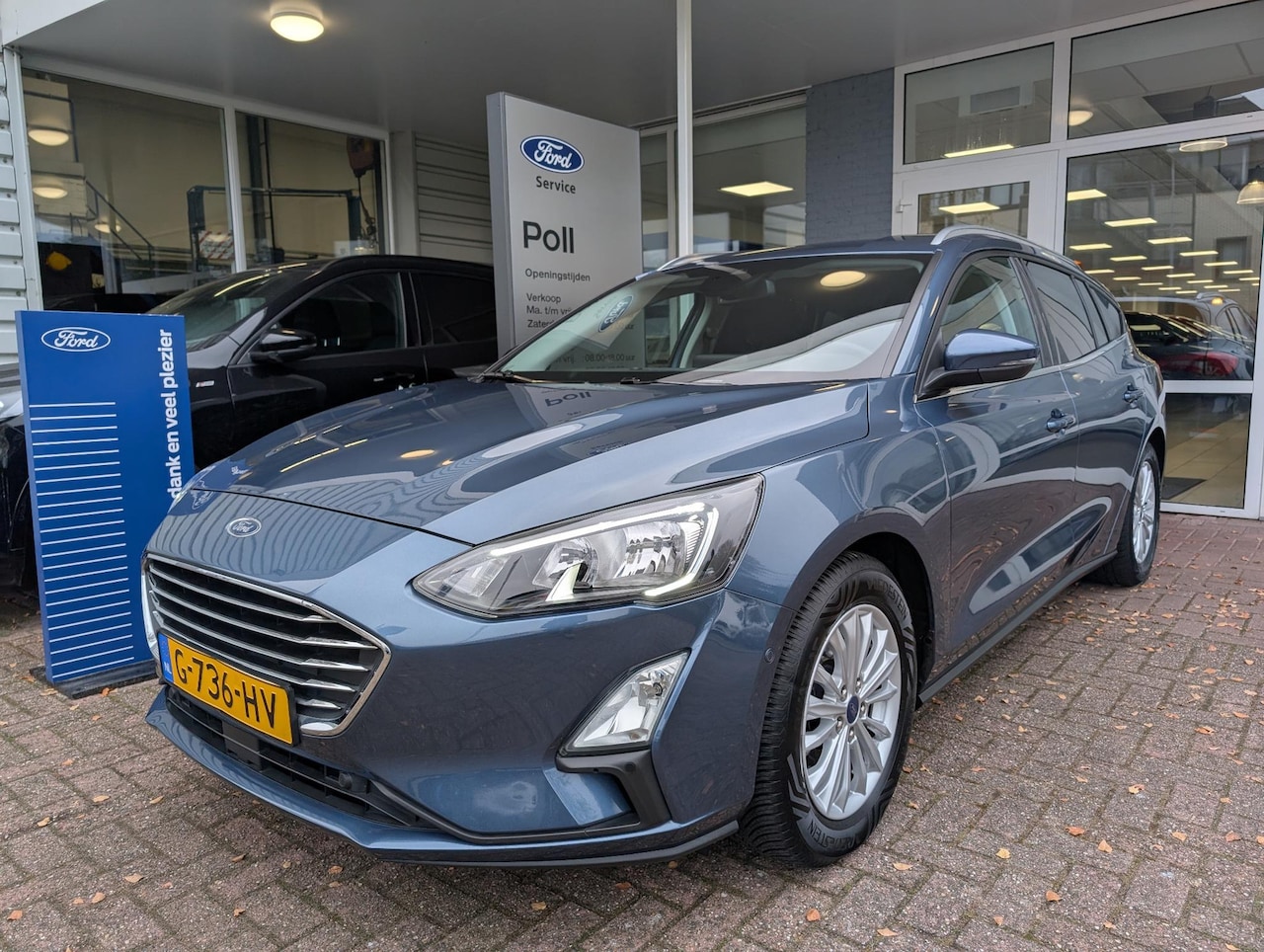 Ford Focus Wagon - 125pk EcoBoost Titanium Navi Camera Adap Cruise Trekhaak Parking pack Privacy Glass Wagon - AutoWereld.nl