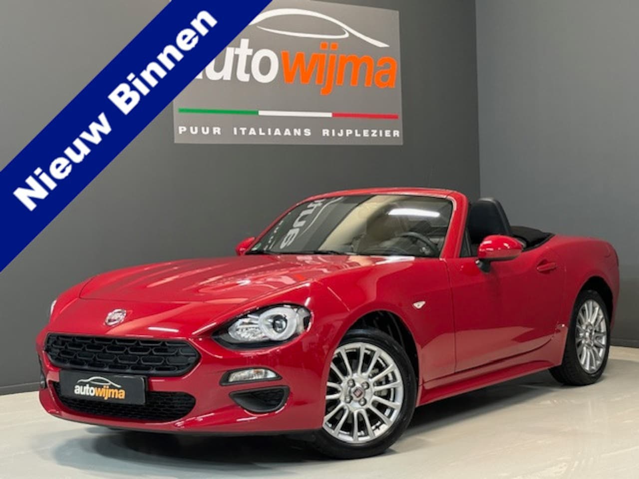 Fiat 124 Spider - 1.4 140pk MultiAir Turbo Navigatie, bluetooth - AutoWereld.nl