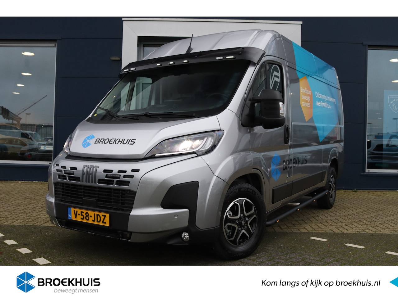 Fiat Ducato - 2.2 MultiJet 180PK Automaat L2H2 3.5t | FULL OPTION | Side bars + LED | Zonneklep + LED | - AutoWereld.nl