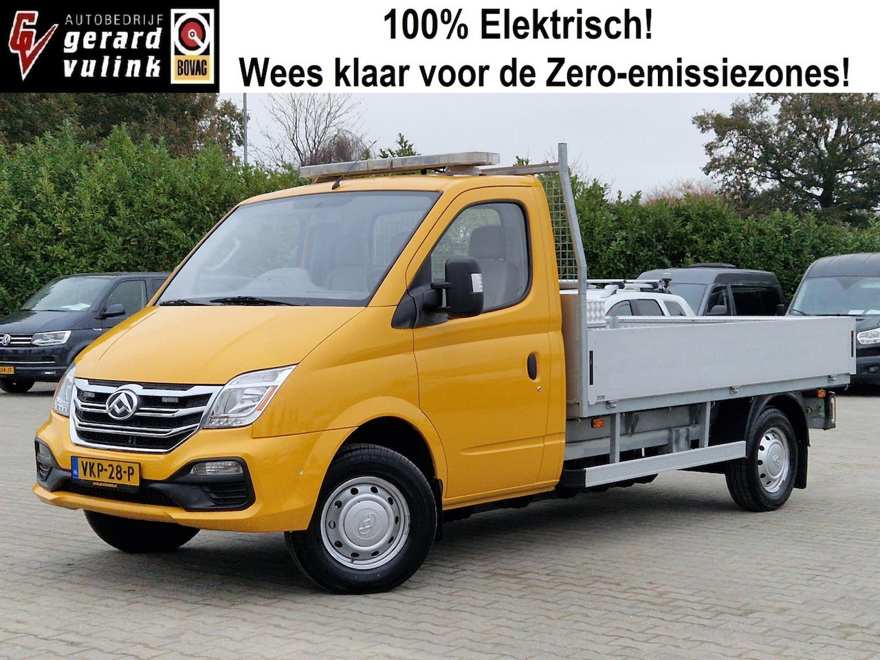 Maxus EV80 - PICK-UP BIJNA NIEUW! 100% ELEKTRISCH! - AutoWereld.nl