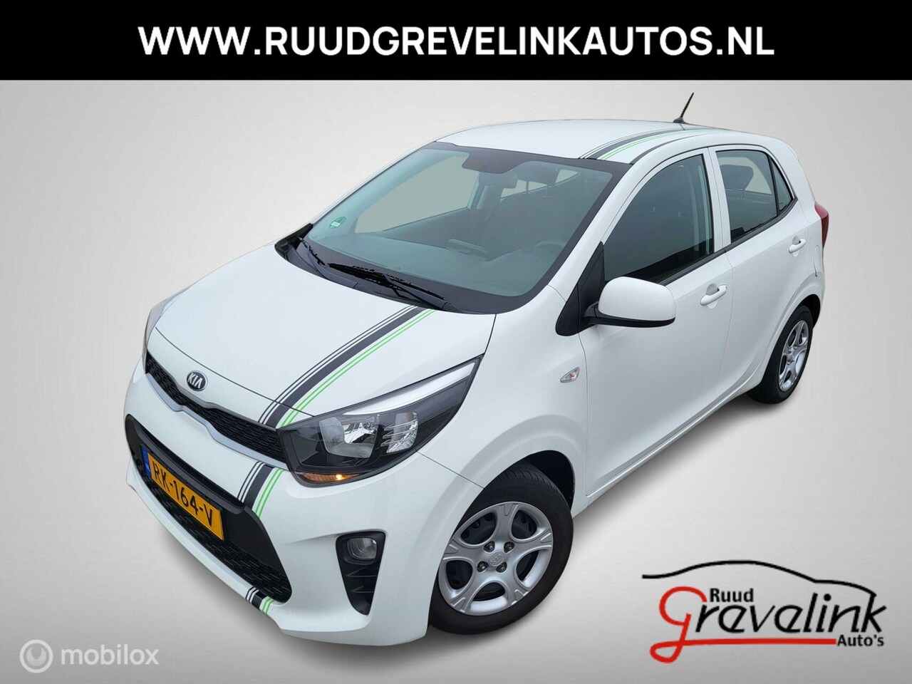 Kia Picanto - 1.0 CVVT Airco Elektrisch Pakket Perfect Onderhouden - AutoWereld.nl