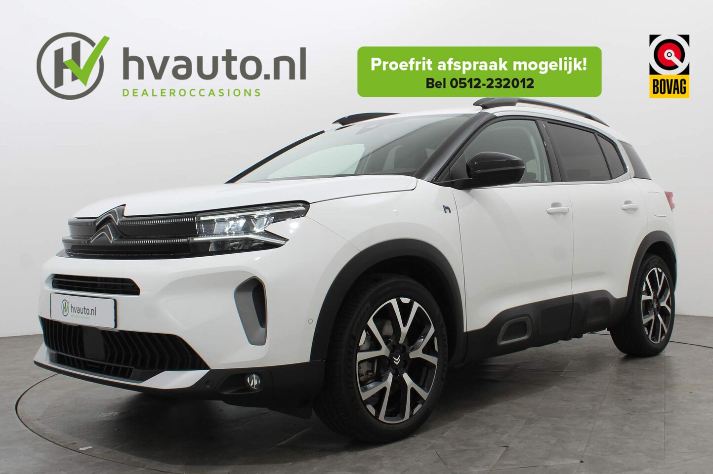 Citroën C5 Aircross - 1.6 PLUG-IN HYBRID 225PK SHINE PACK EAT8 | Pack Ambiance | Nappa Leder | 19 inch - AutoWereld.nl