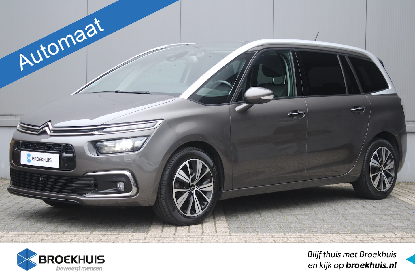 Citroën Grand C4 SpaceTourer - C4 Picasso THP 165-PK EAT6 AUTOMAAT S&S Business PARKEERCAMERA | NAVI | CLIMA | COMFORT ST - AutoWereld.nl