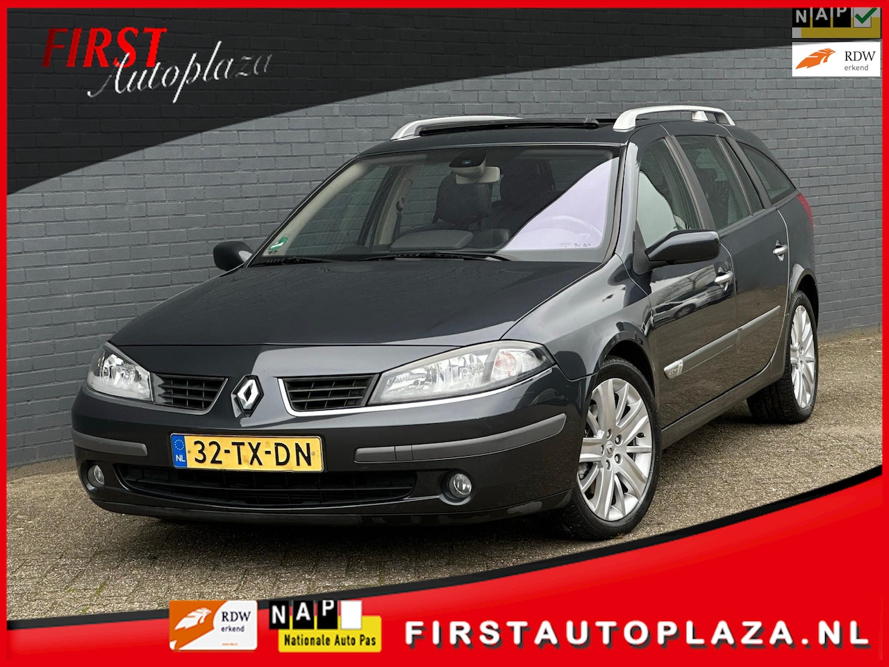 Renault Laguna Grand Tour - 2.0-16V Tech Line LPG-G3 PANO/CRUISE/AIRCO | NETTE AUTO ! - AutoWereld.nl